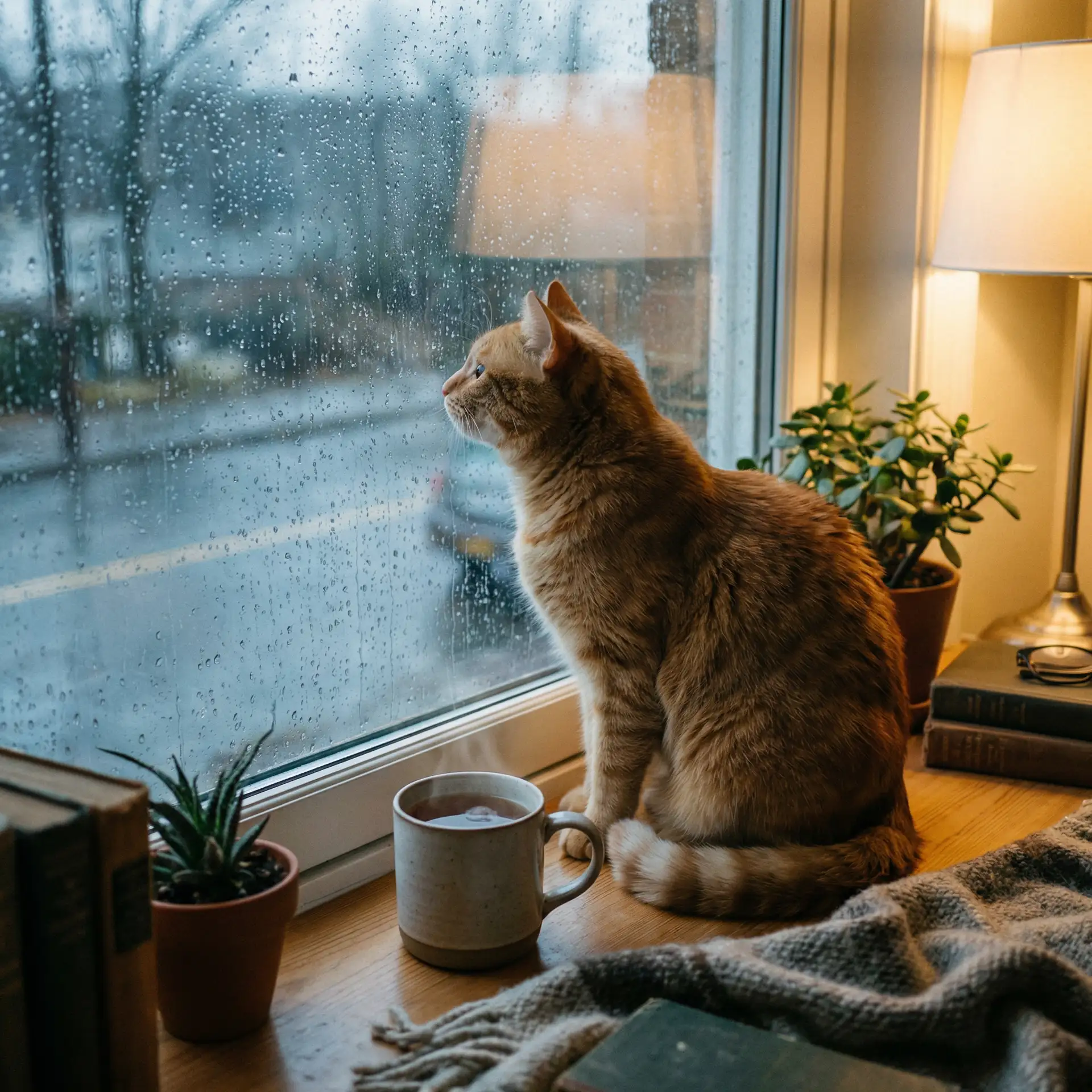 猫咪望着窗外的雨 - 重生2020电视剧在线观看